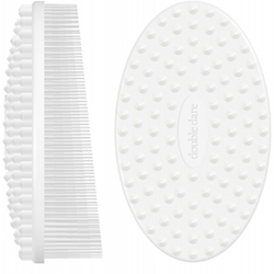 Double Dare I.M. Buddy - Массажная силиконовая щетка белая