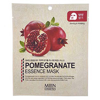 Mijin Cosmetics Essence Mask Pomegranate - Маска для лица тканевая гранат 25 г