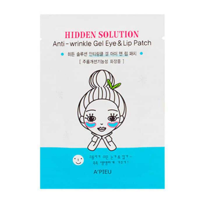 A'pieu Hidden Solution Anti-Wrinkle Gel Eye and Lip Patch - Патчи от морщин вокруг глаз и губ