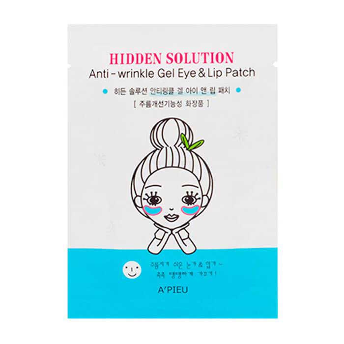 A'pieu Hidden Solution Anti-Wrinkle Gel Eye and Lip Patch - Патчи от морщин вокруг глаз и губ