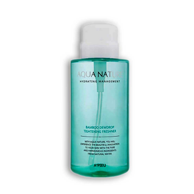 A'pieu Aqua Nature Bamboo Dewdrop Tightening Freshener - Тонер для лица освежающий 500 мл