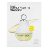 Avajar Whitening Yellow Led Cream Mask - Осветляющая кремовая маска 5 шт