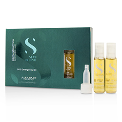 Alfaparf Semi Di Lino Reconstruction SOS Emergency Oil - Mасло восстанавливающее структуру волос 6*13 мл
