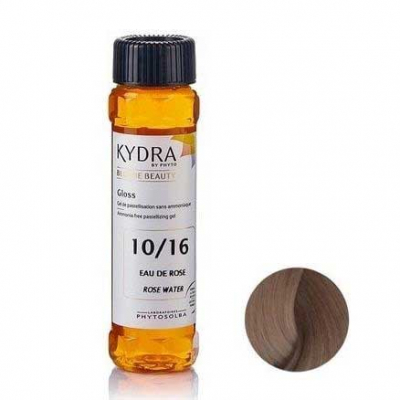 Kydra Gloss Ammonia-Free Pastellizing Gel Rose Water - Гель для пастелизации с маслом хлопка без аммиака 10/16 роза 3*50 мл
