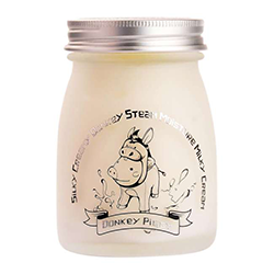 Elizavecca Silky Creamy Donkey Steam Moisture Milky Cream - Крем для кожи молочный увлажняющий 100 мл