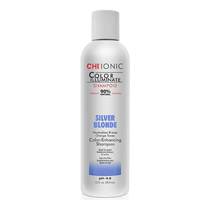 CHI Ionic Color Illuminate Silver Blonde Shampoo - Шампунь оттеночный (серебряный блонд) 355 мл