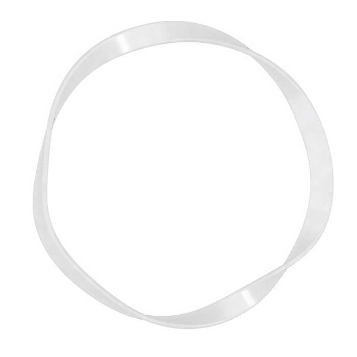 Invisibobble Basic Crystal Clear - Резинка для волос с подвесом (прозрачный) 10 шт