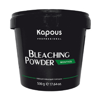 Kapous Bleaching Powder - Пудра осветляющая ментол 500 г