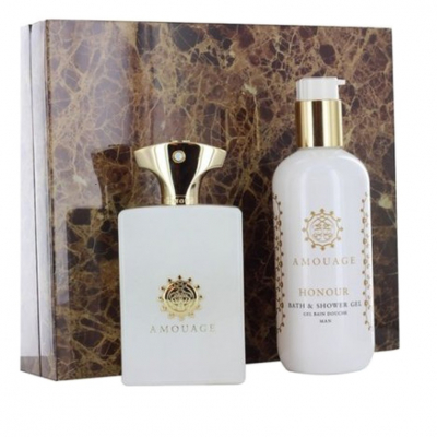 Amouage Honour For Men - Набор (парфюмерная вода 100 мл + гель для душа 300 мл)