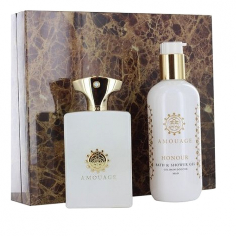 Amouage Honour For Men - Набор (парфюмерная вода 100 мл + гель для душа 300 мл)