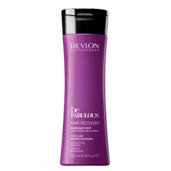 Revlon Be Fabulous  Hair Recovery C.R.E.A.M  Keratin Shampoo - Очищающий шампунь с кератином 250 мл  