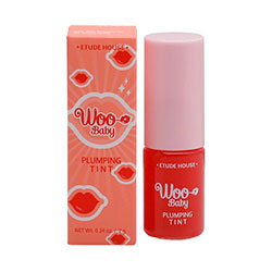 Etude House Et Woo Baby Plumping Tint Ad New Volume Up Red - Блеск для объема губ тон 01 (красный) 7 г