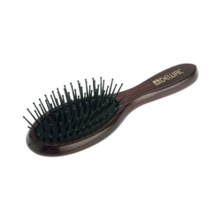 Dewal BR20100 - Щетка массажная мини, деревянная, пластиковый штифт, 7 рядов