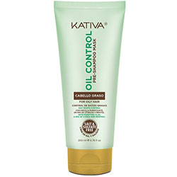 Kativa Oil Control Pre-Shampoo Mask For Oily Hair - Маска "контроль" перед мытьем шампунем для жирных волос 200 мл