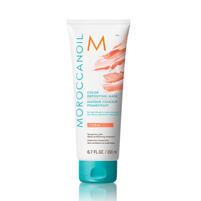 Moroccanoil Color Depositing Mask Coral - Тонирующая маска корал 200 мл