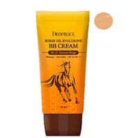 Deoproce Horse Oil Hyalurone BВ Cream Sand Beige - Крем ББ с гиалуроновой кислотой и лошадиным жиром тон 23 (песочный бежевый) 60 г