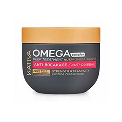 Kativa Omega Complex Deep Treatment Nutri Omega Anti-Breakage Mask - Антистрессовая маска для поврежденных волос 250 мл