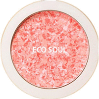 The Saem Eco Soul Carnival Blush - Румяна компактные тон 02 (коралловый) 10 г