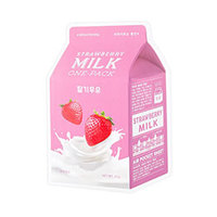 A'pieu Strawberry Milk One-Pack - Маска для лица тканевая клубника 21 г