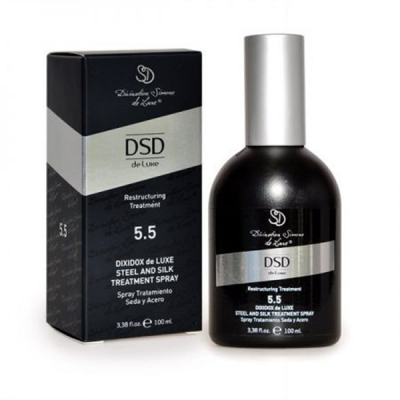 DsD De Luxe Restructuring Treatment Silk And Steel Spray 5.5L - Восстанавливающий спрей сталь и шелк 100 мл