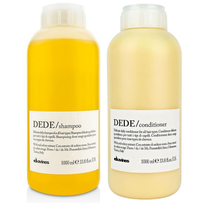 Davines Essential Haircare Dede Delicate Ritual Set - Набор деликатный (шампунь 1000 мл; кондиционер 1000 мл)