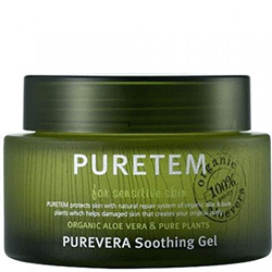 The Welcos Puretem Purevera Soothing Gel - Гель смягчающий с экстрактом алоэ вера 100 мл