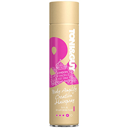 Toni and Guy Body Amplify Creation Hairspray - Лак-спрей для волос сильная фиксация на целый день 250 мл