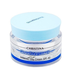 Christina FluorOxygen +C IntenC - Интенсивный осветляющий крем для лица SPF40 50 мл