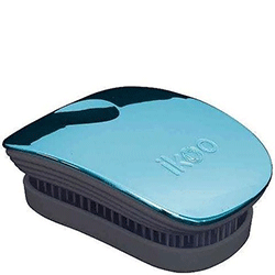 IKOO Pocket Black Pacific Metallic - Расческа для волос (тихоокеанский металлик)