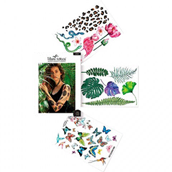 Miami Tattoos Jangle - Набор временные татуировки (джунгли)