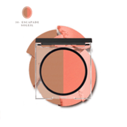 Sothys Jardins Sun Glow Bronzing Powder - Дуэт пудра-румяна с эффектом загара 