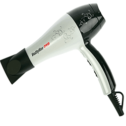 BaByliss Pro - Фен черно-белый 2000 Вт