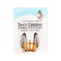 Elizavecca Silky Creamy Donkey Steam Cream Mask Pack - Маска тканевая с паровым кремом 25 мл