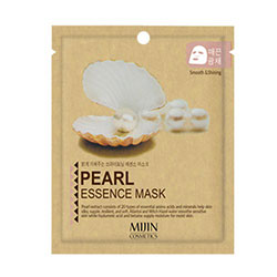 Mijin Cosmetics Essence Mask Pearl - Маска для лица тканевая жемчуг 25 г