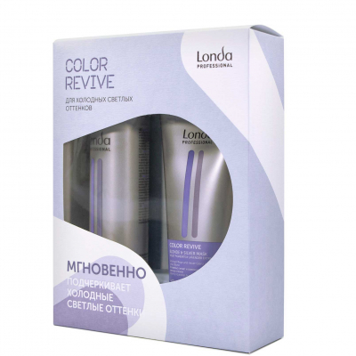 Londa Color Revive Blonde and Silver - Подарочный набор (шампунь 250 мл, маска 200 мл)
