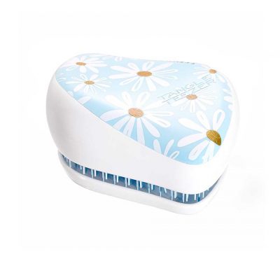 Tangle Teezer Compact Styler Dreamy Daisies - Расческа для волос (белый/голубой)
