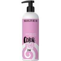 Selective Color Twister Rose - Ухаживающая краска для волос прямого действия с кератином (розовый) 300 мл
