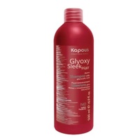 Kapous Glyoxy Sleek Hair Home Shampoo With Glyoxylic Acid - Шампунь разглаживающий с глиоксиловой кислотой (без содержания сульфатов) 500 мл
