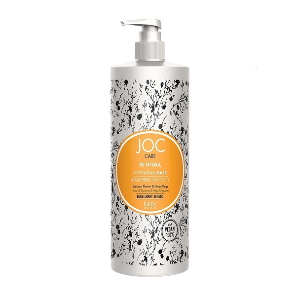 Barex Joc Care Re-Hydra Mask - Увлажняющая маска с цветком банана и гигантской водорослью 1000 мл