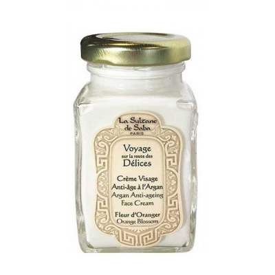 La Sultane De Saba Argan Anti-Ageing Face Cream - Крем из аргана с цветками апельсина 100 мл