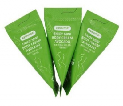 Ayoume Enjoy Mini Body Cream Avocado - Крем для тела с авокадо 10 гр 1 шт