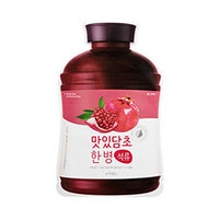 A'pieu Fruit Vinegar Sheet Mask Pomegranate - Маска для лица тканевая гранат 20 г