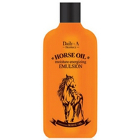 Deoproce Horse Oil Hyalurone Emulsion - Эмульсия с гиалуроновой кислотой и лошадиным жиром 380 мл