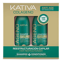 Kativa Hair Restructurizer - Набор коллагеновый (шампунь 100 мл + кондиционер 100 мл)