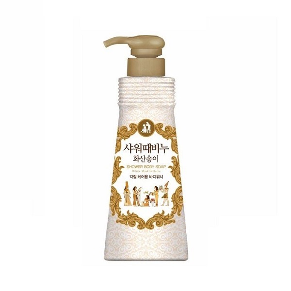 Mukunghwa Shower Body Soap White Musk Perfume - Гель для душа с ароматом белого мускуса 900 мл