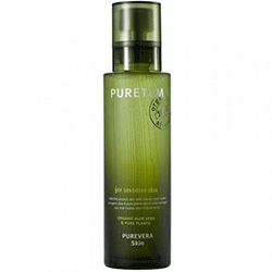 The Welcos Puretem Purevera Skin - Тонер для лица с экстрактом алоэ вера 130 мл