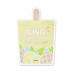 A'pieu Icing Sweet Bar Sheet Mask Pineapple - Маска-мороженное листовая ананас 21 г