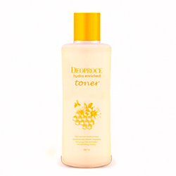 Deoproce Hydro Enriched Honey Toner - Тонер для лица питательный с экстрактом меда 380 мл