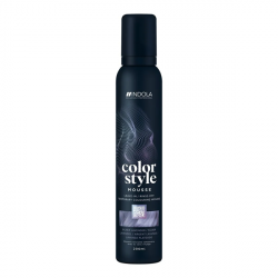 Indola Color Style Mousse Silver Lavendar - Оттеночный мусс для укладки волос Серебряная Лаванда 200 мл 