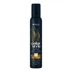 Indola Color Style Mousse Medium Blonde  - Оттеночный мусс для укладки волос Средний Русый 200 мл 